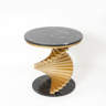 Everly Quinn Anaum Abstract End Table Side Table & Reviews | Wayfair